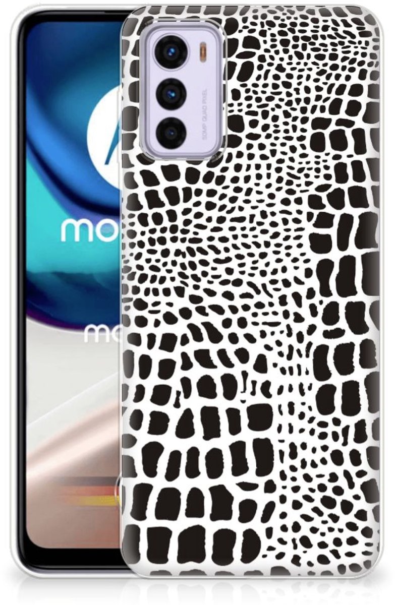 Motorola Moto G42 TPU Hoesje Slangenprint