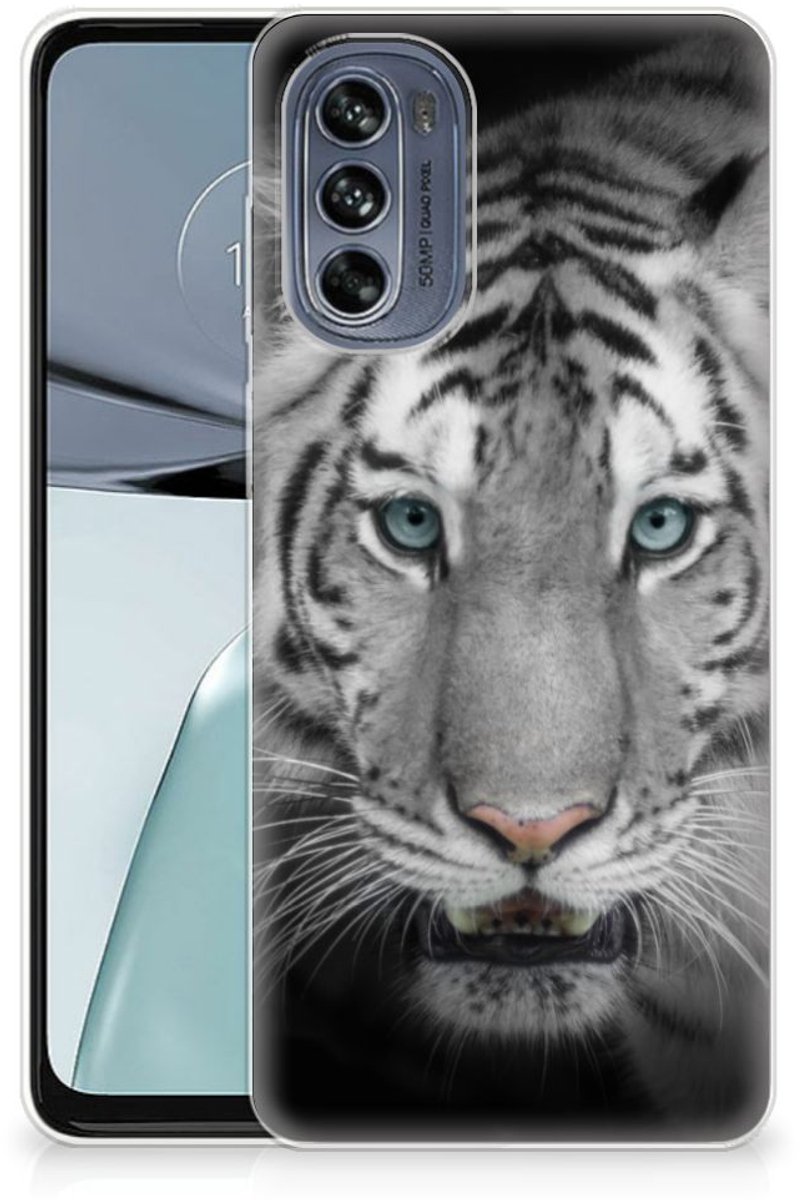 Motorola Moto G62 5G TPU Hoesje Tijger