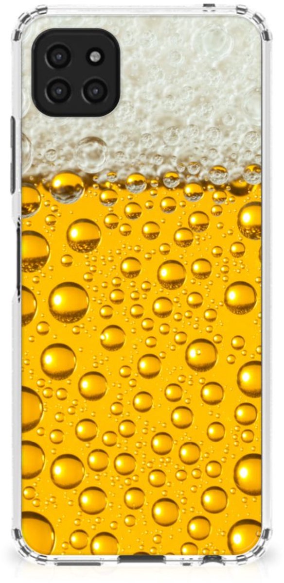 TPU Case Anti-Shock voor Samsung Galaxy A22 5G Beschermhoes Bier