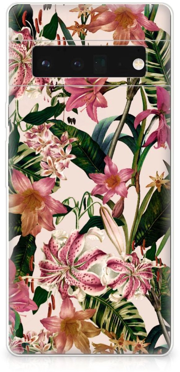 TPU Hoesje voor Google Pixel 6 Pro TPU Case Flowers