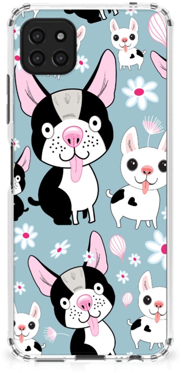 Samsung Galaxy A22 5G Case Anti-shock Hondjes