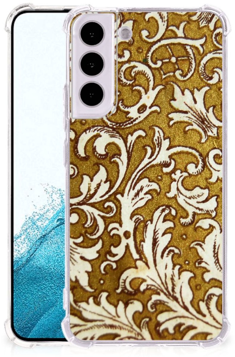 Anti Shock Case Samsung Galaxy S22 Barok Goud