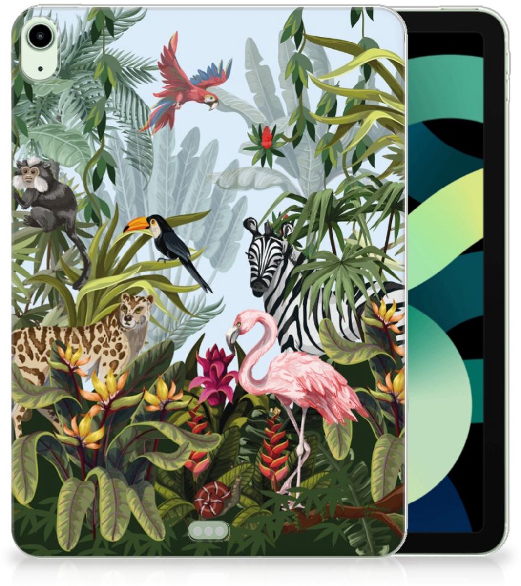 Back Case voor iPad Air (2020/2022) 10.9 inch Jungle