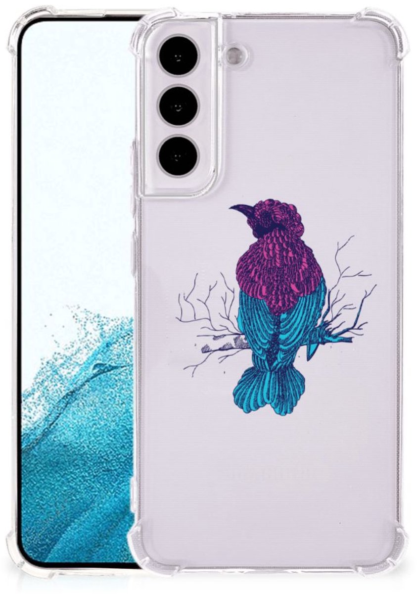 Samsung Galaxy S22 Plus Stevig Bumper Hoesje Merel