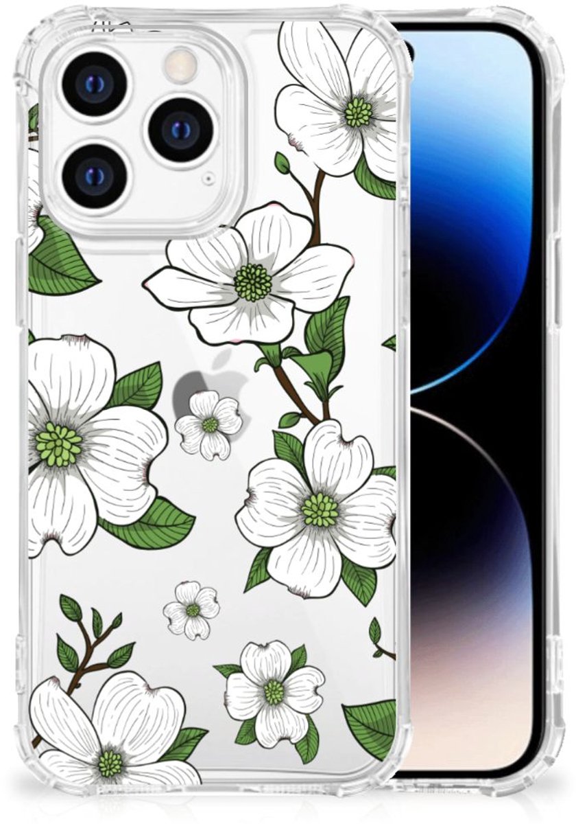 iPhone 14 Pro Case Dogwood Flowers