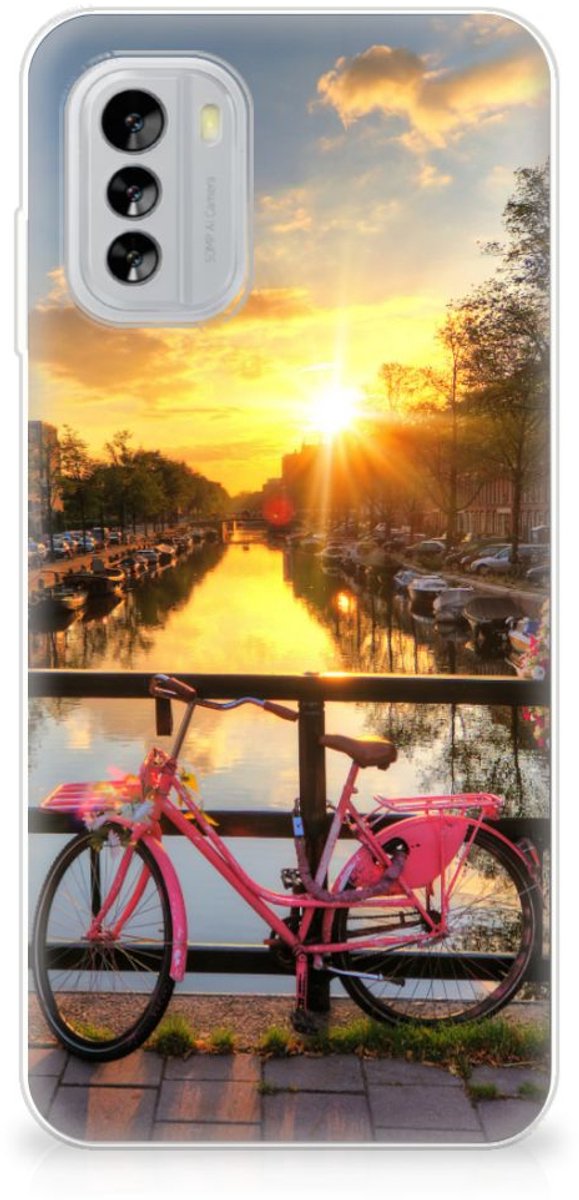 Nokia G60 Siliconen Back Cover Amsterdamse Grachten