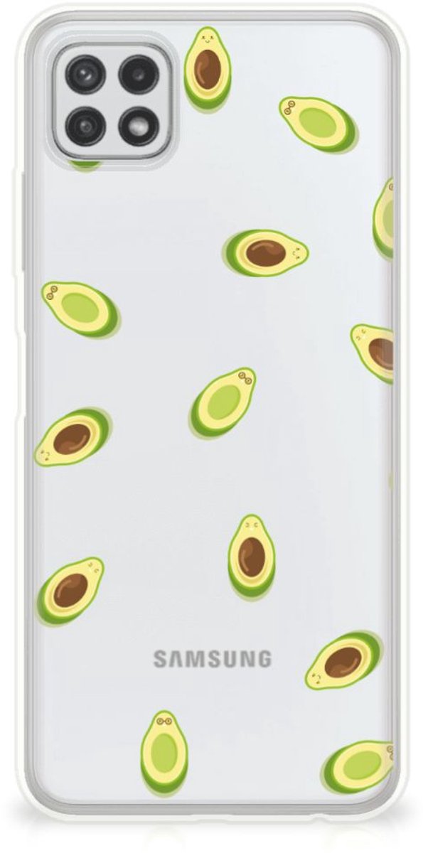 Samsung Galaxy A22 5G Siliconen Case Avocado