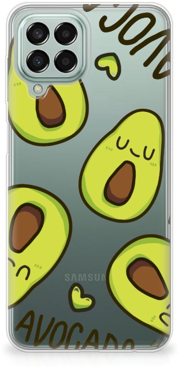 Samsung Galaxy M33 Telefoonhoesje met Naam Avocado Singing