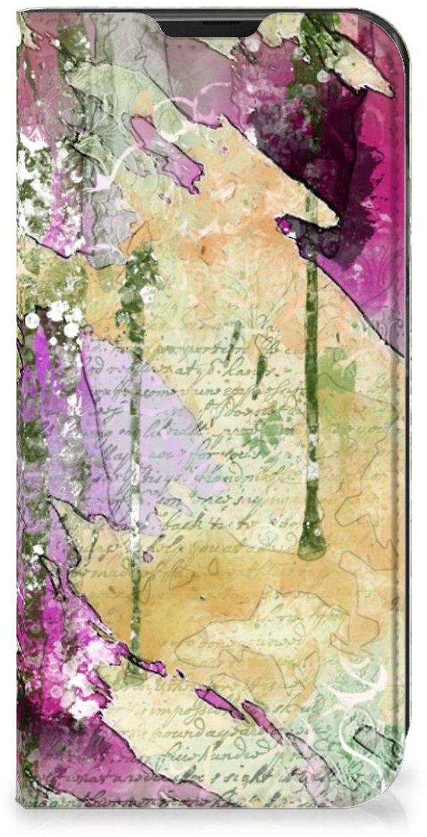 Bookcase Samsung Galaxy Xcover 6 Pro Letter Painting