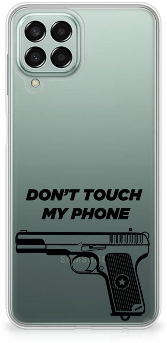 Samsung Galaxy M33 Silicone-hoesje Pistol DTMP