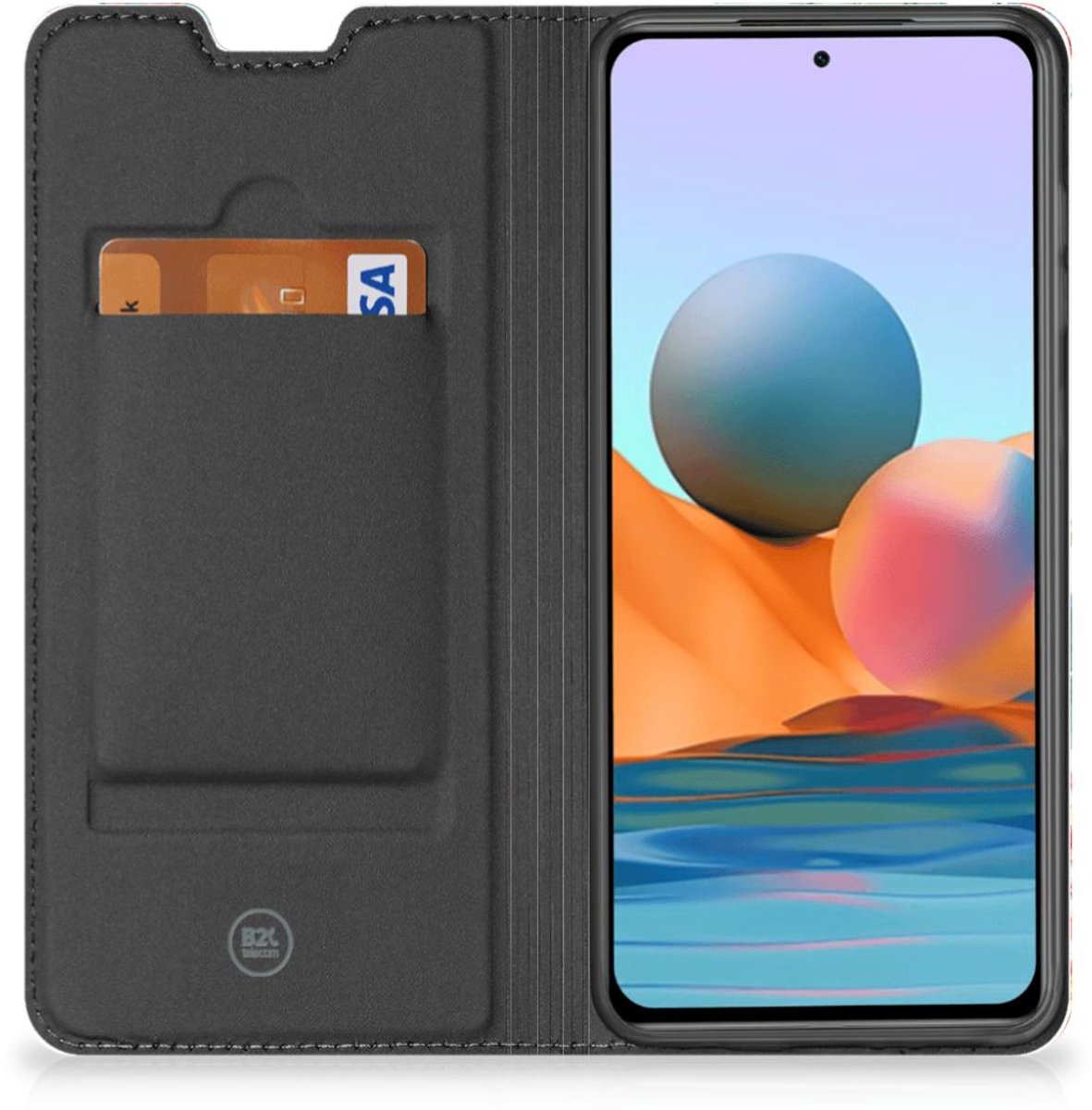 Xiaomi Redmi Note 10 Pro Hoesje maken Bird Flowers