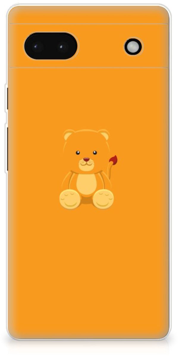 Google Pixel 6A Telefoonhoesje met Naam Baby Beer