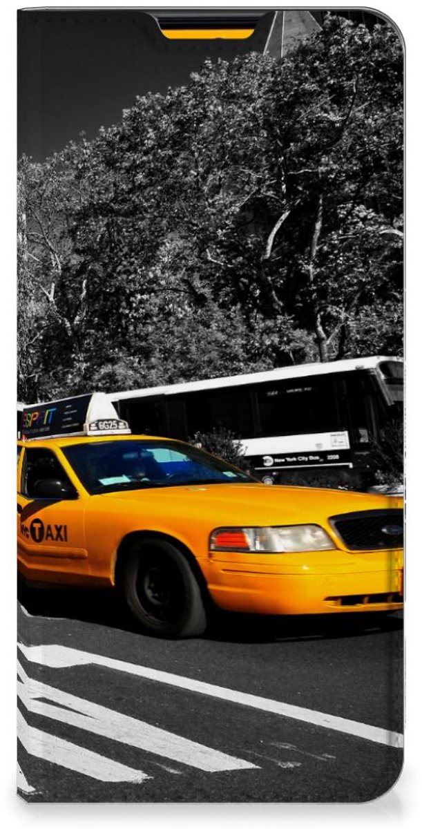 Samsung Galaxy M52 Book Cover New York Taxi