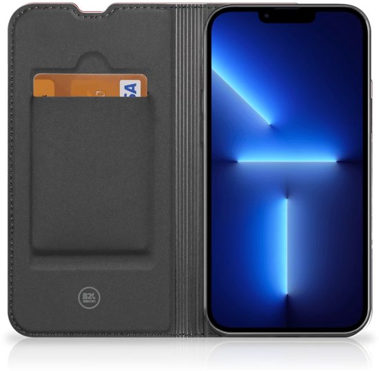 Étui à rabat pour iPhone 13 Pro avec drapeau néerlandais