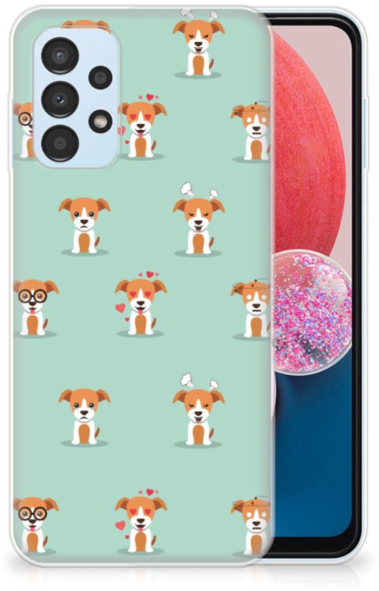 Samsung Galaxy A13 4G TPU Hoesje Pups