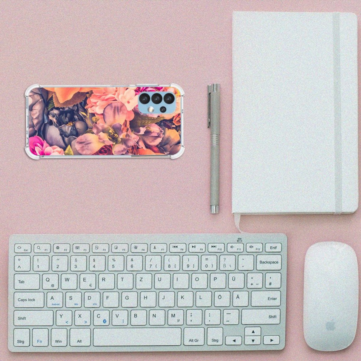 Back Cover voor Samsung Galaxy A13 (4G) Case Bosje Bloemen