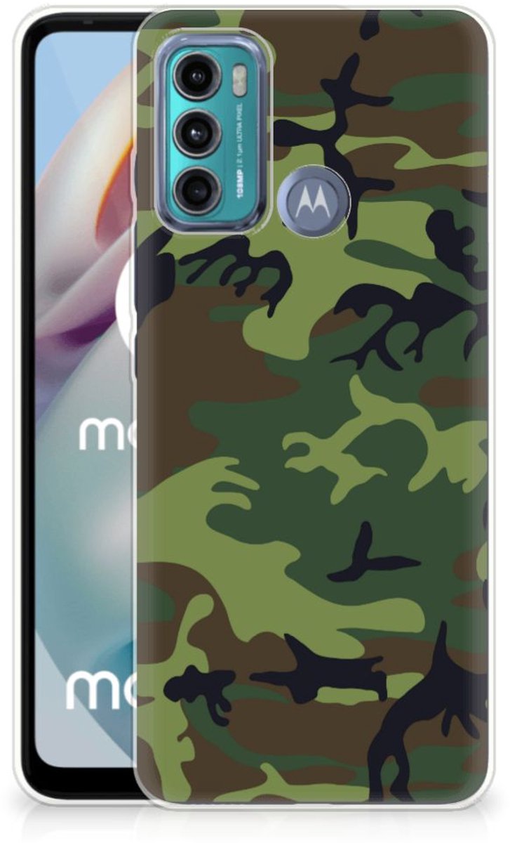 Motorola Moto G60 TPU bumper Army Dark