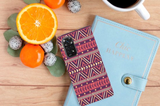 Bookcase Xiaomi Redmi Note 11/11S Smart Cover Aztec Violet