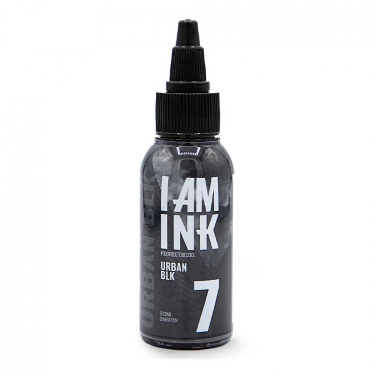I AM INK - Second Generation - #7 Urban Black 200ml - Tattoo Ink