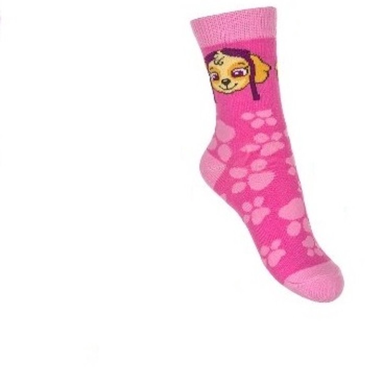 1 paar sokken Paw Patrol - Skye roze maat 31-34
