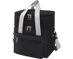 Nivard Koeltas - Koelbox - Koelelementen - Coolbox - Auto - Lunchtas - Strand - Zwart
