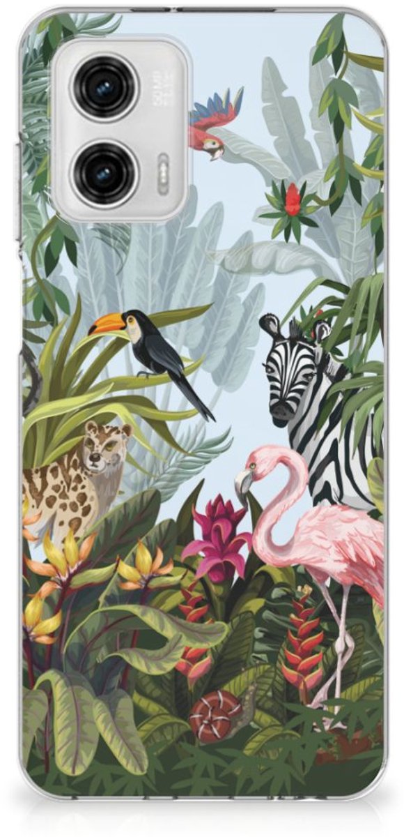 TPU Hoesje voor Motorola Moto G73 Jungle