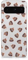 TPU bumper voor Google Pixel 8 Pro Poep Emojis