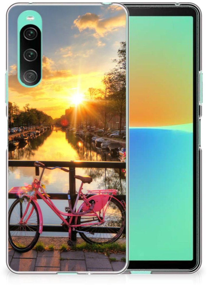 Sony Xperia 10 V Siliconen Back Cover Amsterdamse Grachten