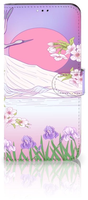 Coque de Protection pour Samsung Galaxy A23 Portefeuille Flying Bird Cadeaux pour les Femmes