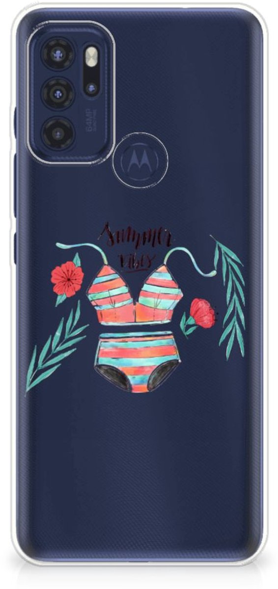 Motorola Moto G60s Telefoonhoesje met Naam Boho Summer