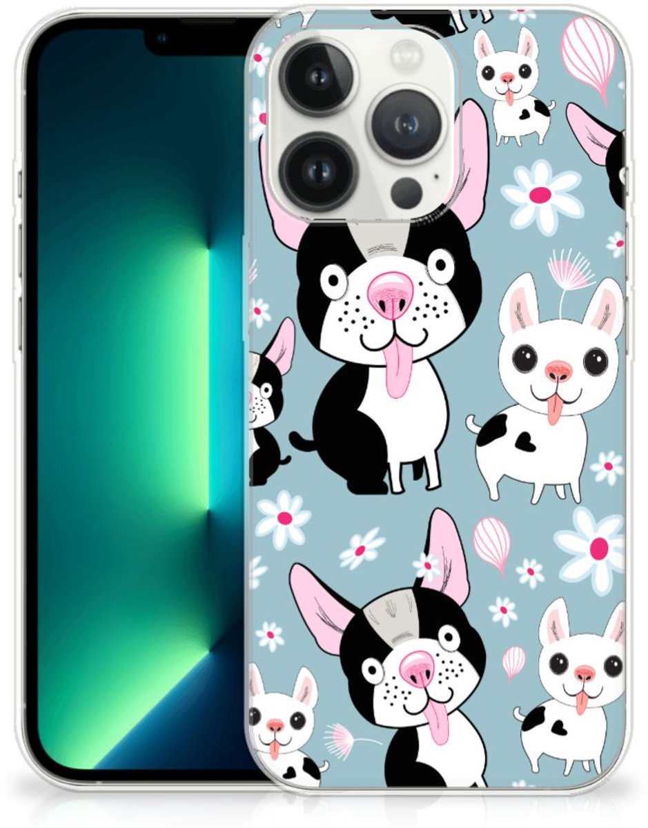 iPhone 13 Pro Max TPU Hoesje Hondjes