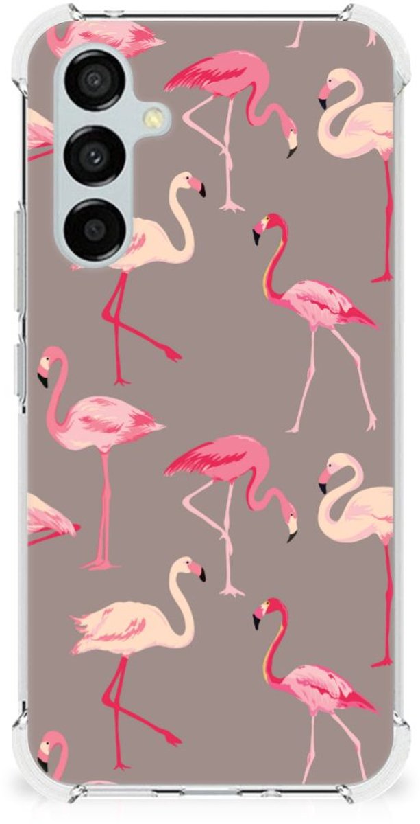 Samsung Galaxy A54 Case Anti-shock Flamingo