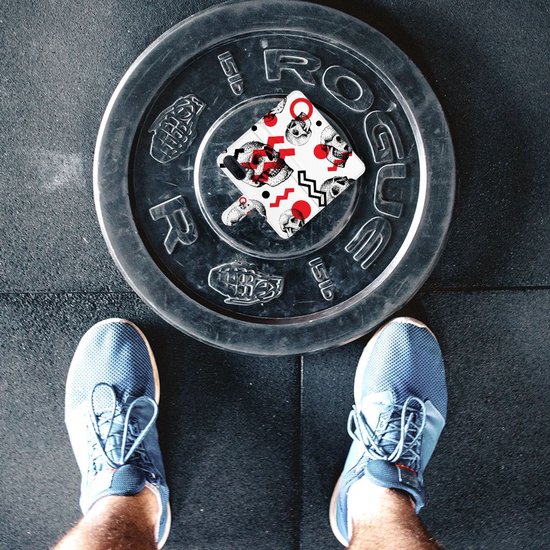 Coque OnePlus Nord CE 5G PU Cuir Premium Flip Case pour Crâne Rouge