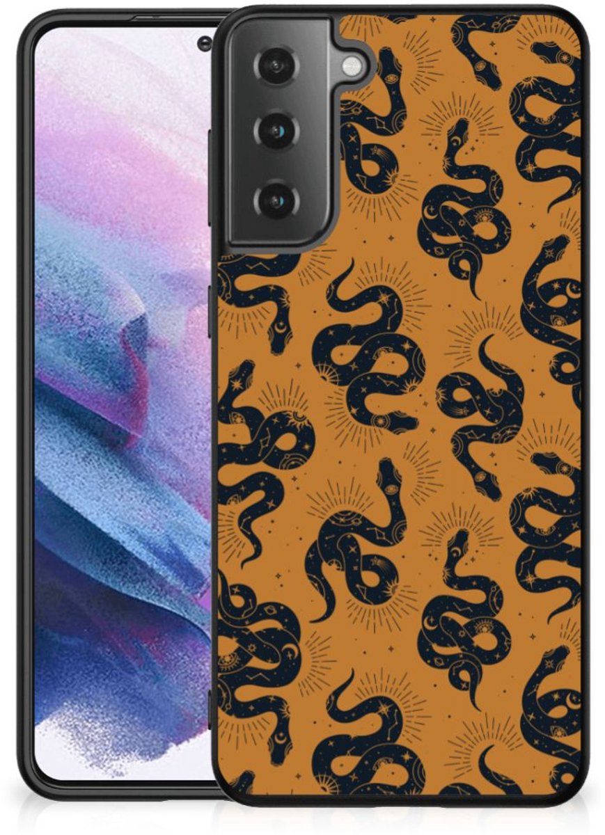 Dierenprint Telefoonhoesje voor Samsung Galaxy S21 Plus Snakes