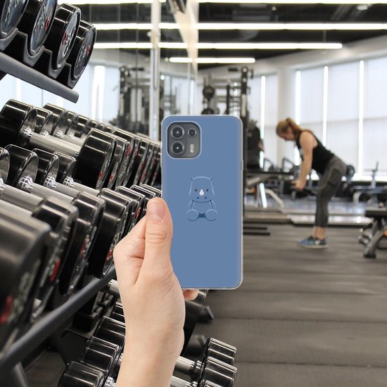 Coque Téléphone pour Motorola Edge 20 Lite Bumper Housse Etui Bébé Rhino