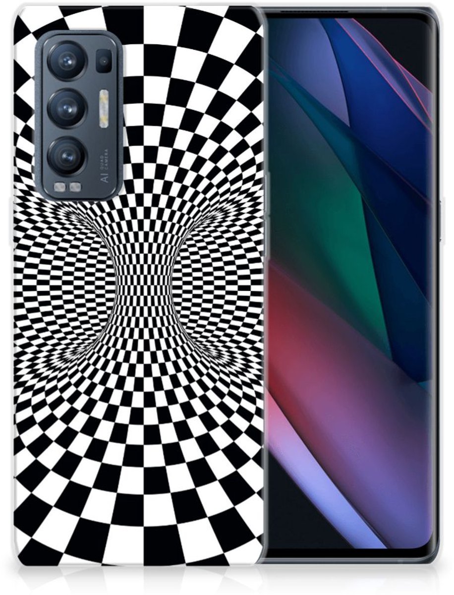 OPPO Find X3 Neo TPU Hoesje Illusie