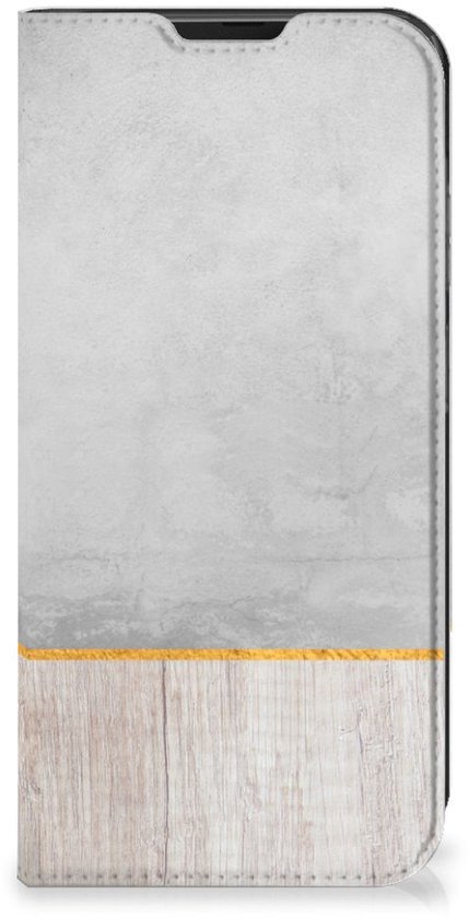 Coque Aimantée Cadeau pour Papa Samsung Galaxy Xcover 6 Pro Coque Smartphone Wood Béton