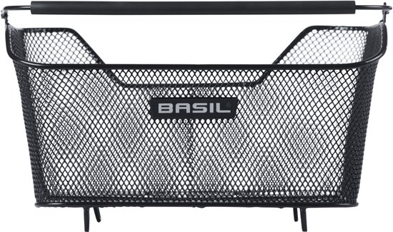 Basil Base M Multi System Fietsmand - Achter - Staal - Zwart - Medium van Basil — afbeelding 3