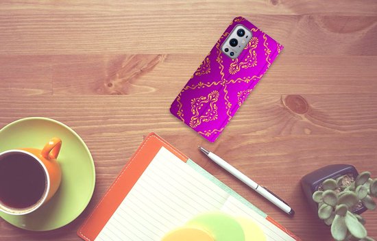 Coque de téléphone avec photo OnePlus 9 Pro Smart CoverCase Baroque Rose