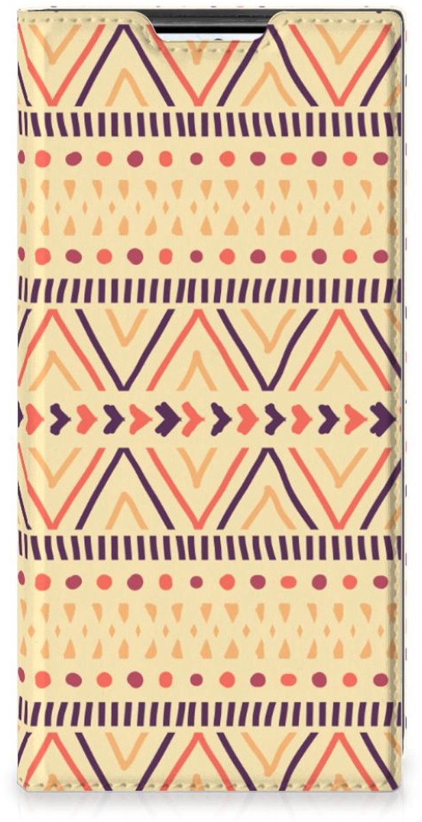 Samsung Galaxy S22 Ultra Hoesje met Magneet Aztec Yellow