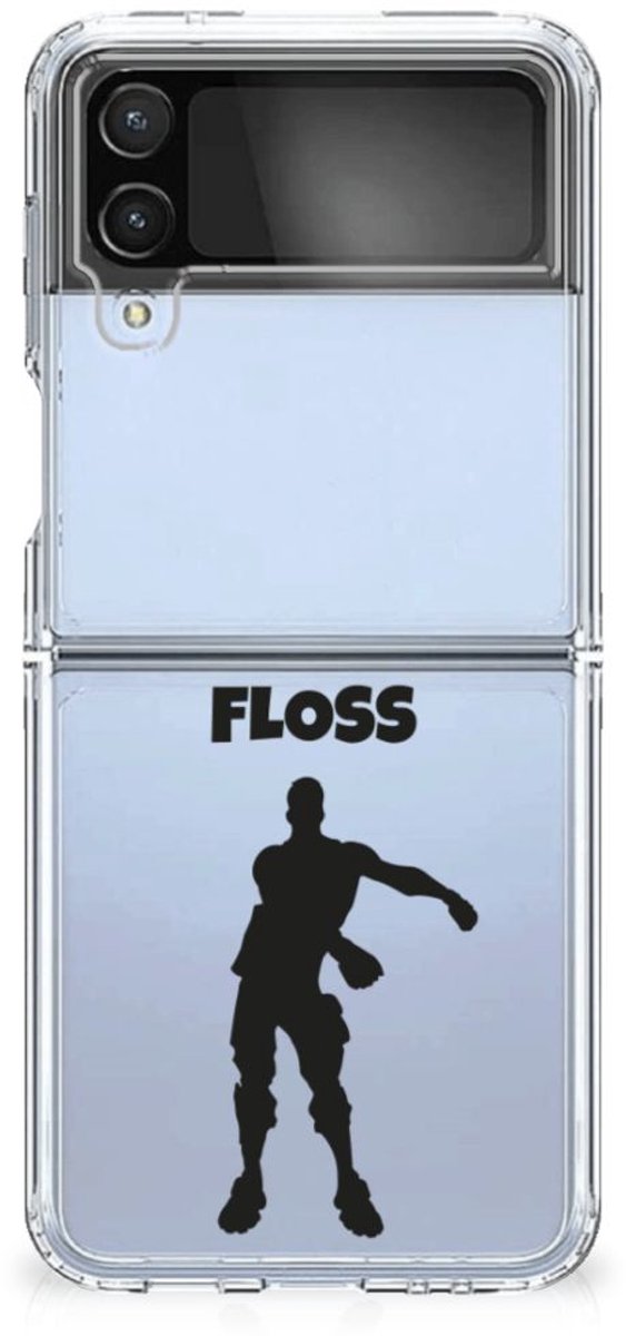 Samsung Galaxy Z Flip 4 Telefoonhoesje met Naam Floss
