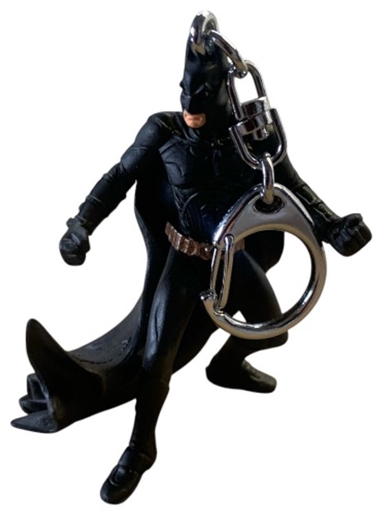 Batman Sleutelhanger en Speelfiguurtje - Bullyland - 8 cm - Dc Comics