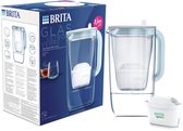Bol.com BRITA Glazen Waterfilterkan + MAXTRA PRO Waterfilter 1050449 aanbieding