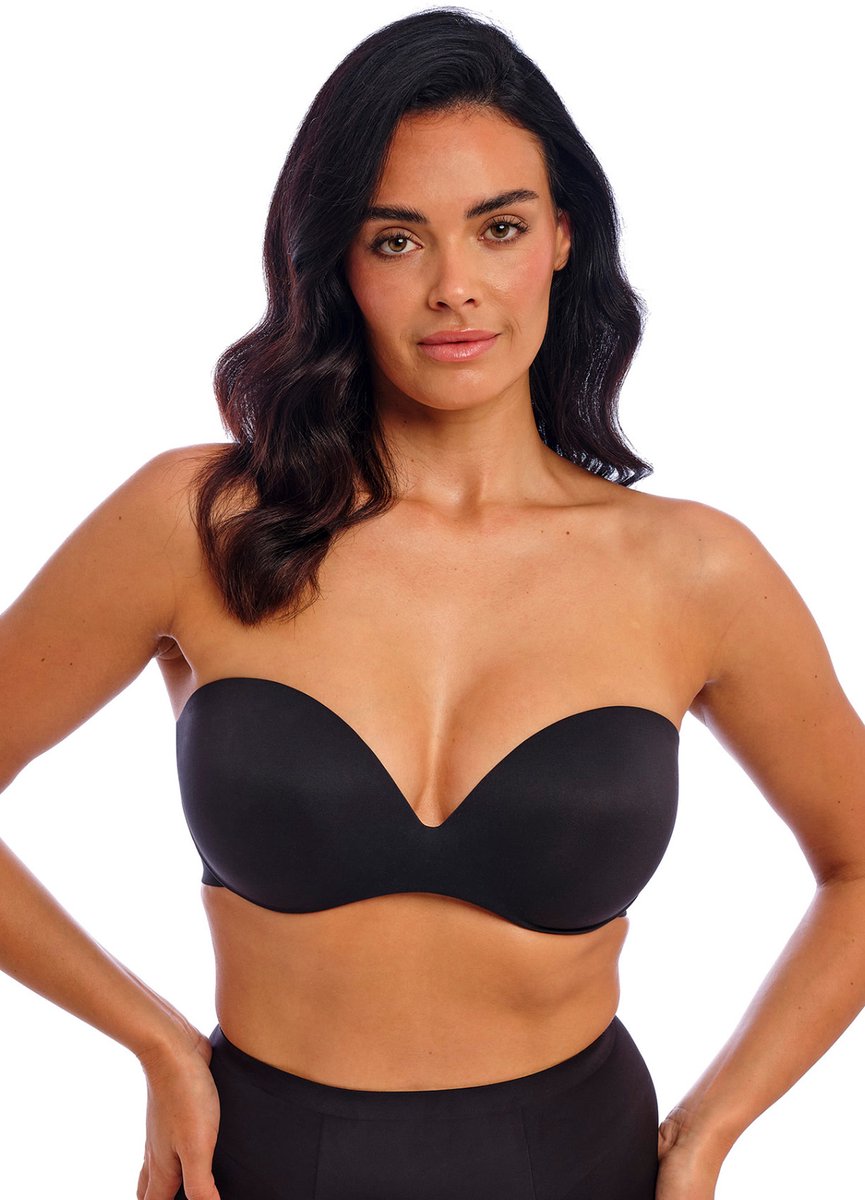 Wacoal INES SECRET- Dames Strapless & multiway Beha- BLACK- Maat 75D