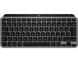 Logitech MX Keys Mini for Mac - Draadloos Toetsenbord - Bluetooth - Qwerty US INTL - Space Grey