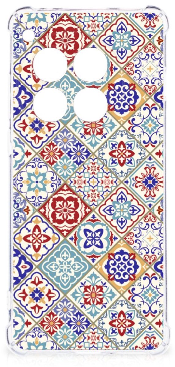 OnePlus 12 Anti-Shock Hoesje Tiles Color