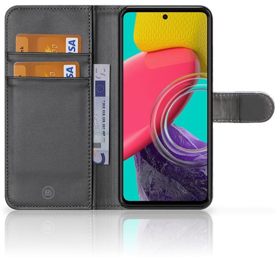 Coque adaptée au Samsung Galaxy M53 Aquarelle Violet