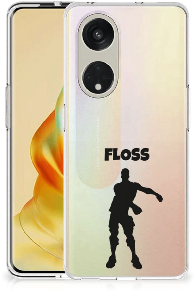 OPPO Reno8 T 5G Telefoonhoesje met Naam Floss
