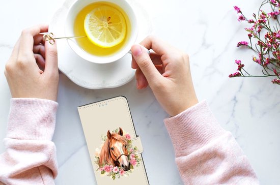 Étui de téléphone avec cartes adapté pour OPPO Find X5 Lite | Reno 7 5G Cheval