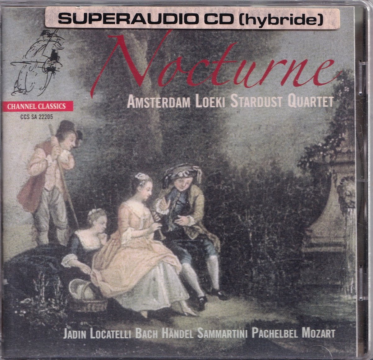Super-Audio-CD Nocturne - Diverse componisten - Amsterdam Loeki Stardust Quartet